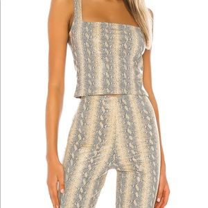 Flynn Skye Snakeskin Pant in M